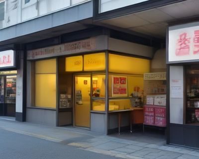 美女动漫爱好者阿绫在书店翻阅日本动漫原著漫画